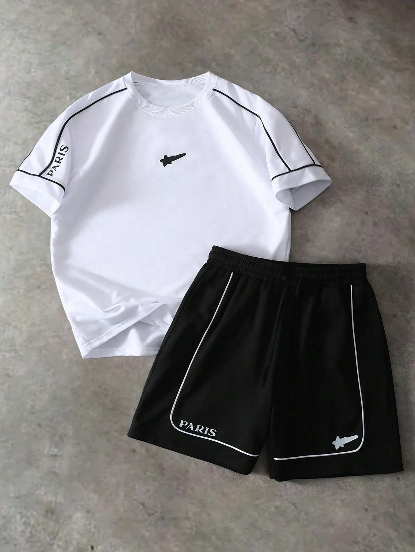 Street Fashion Summer 2026 - 2026 Summer New Men's Short-Sleeved Shorts