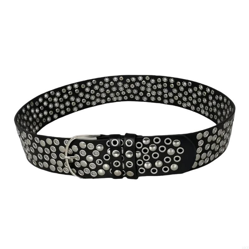 Street Fashion Reference - Punk Rivet Studded Belt with Full