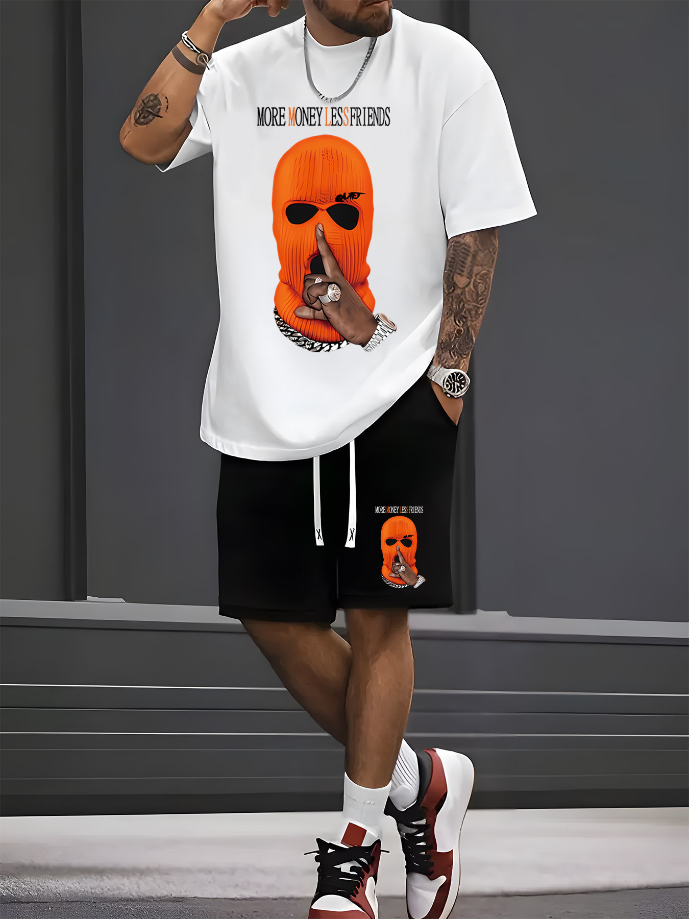 Street Fashion Summer 2026 - 2026 Summer New Men's Short-Sleeved Shorts