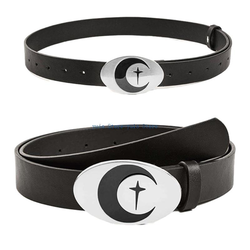 X7XB Y2K Punk Waist Belly Chai - Street Fashion Reference recension och pris
