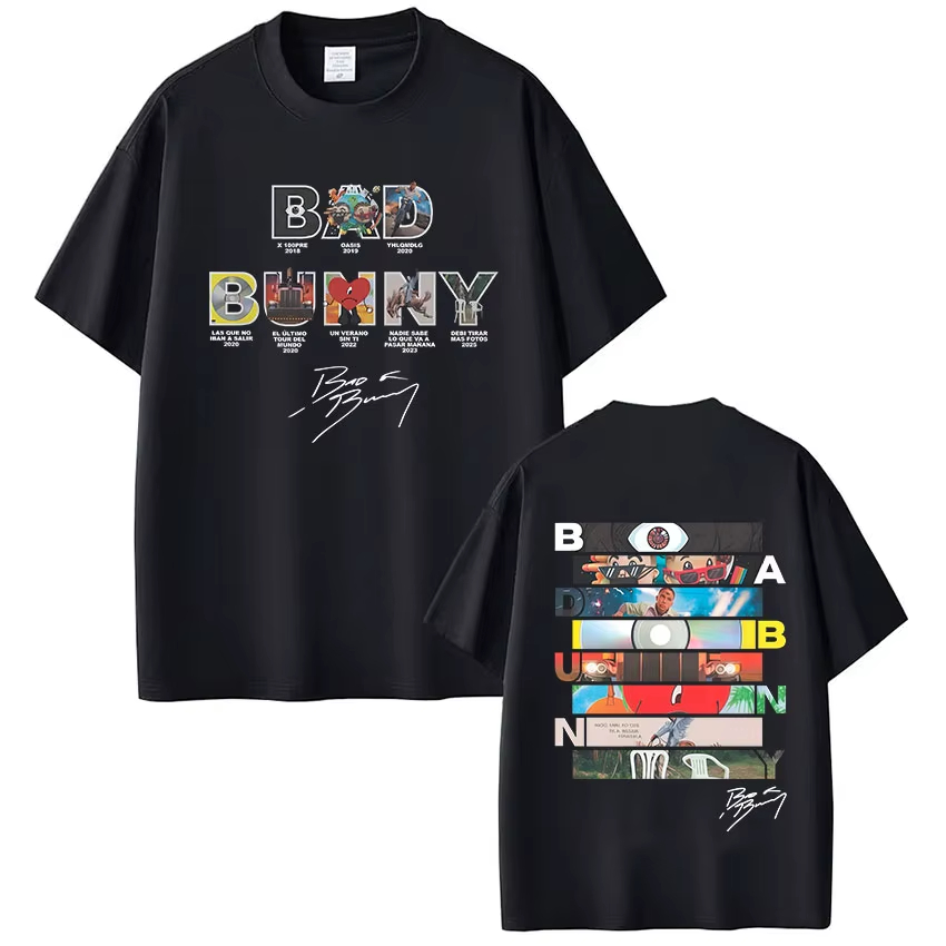 Rap Singer Bad Bunny Album Cov - Street Fashion Photo recension och pris