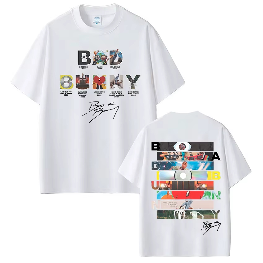 Rap Singer Bad Bunny Album Cov - Street Fashion Photo recension och pris