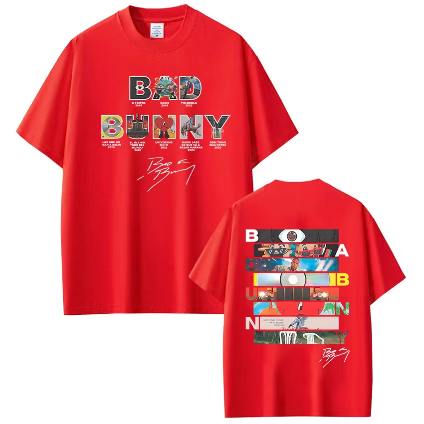 Rap Singer Bad Bunny Album Cov - Street Fashion Photo recension och pris