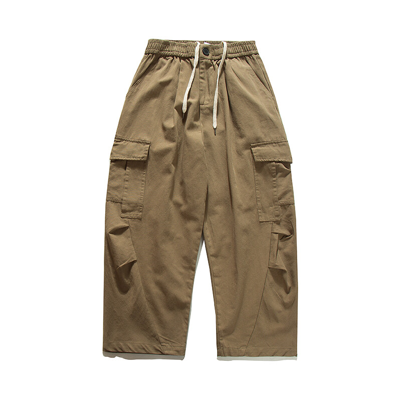 Men Streetwear Fashion Vintage - Cargo Pant Wide recension och pris