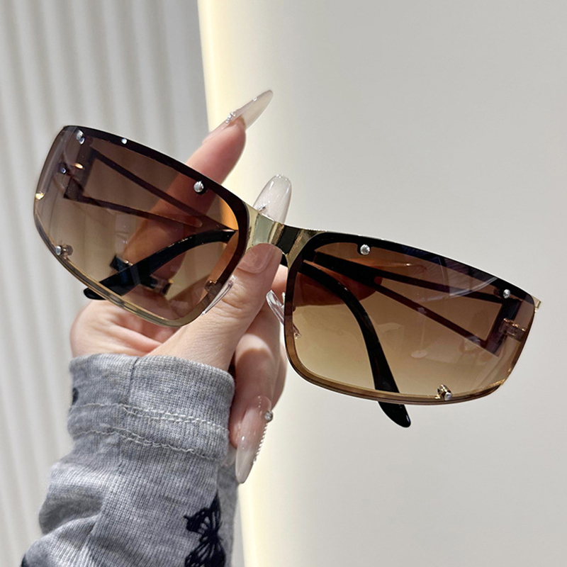 Women's Fashion Hollow Sunglas - Street Fashion Photo recension och pris