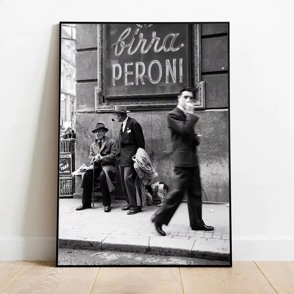 Fashion Black And White Vintag - Street Fashion Poster recension och pris