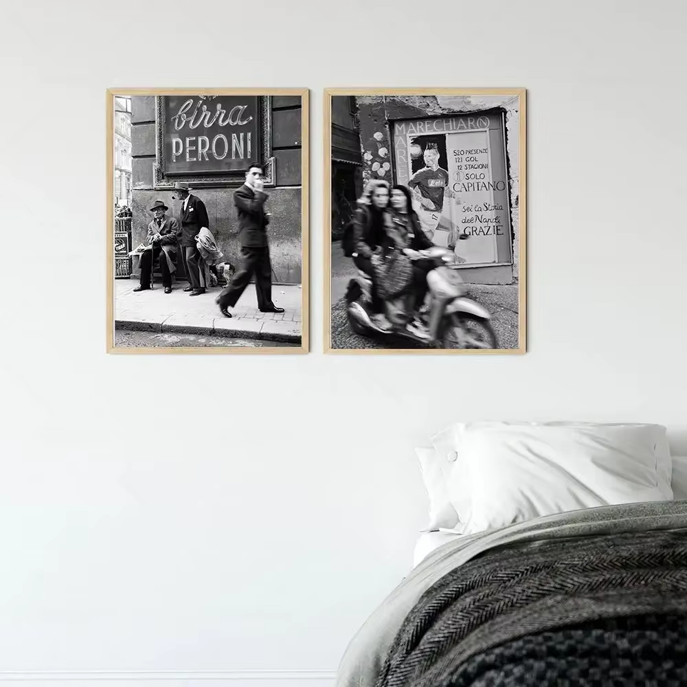 Fashion Black And White Vintag - Street Fashion Poster recension och pris