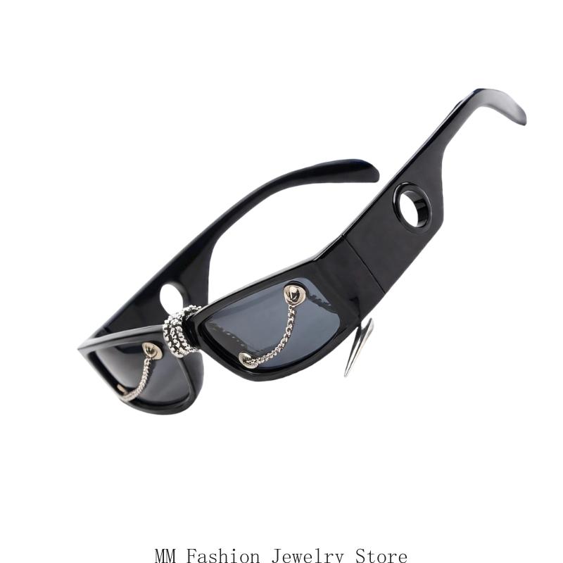 Trendy Unisex Square Sunglasse - Street Fashion Reference recension och pris