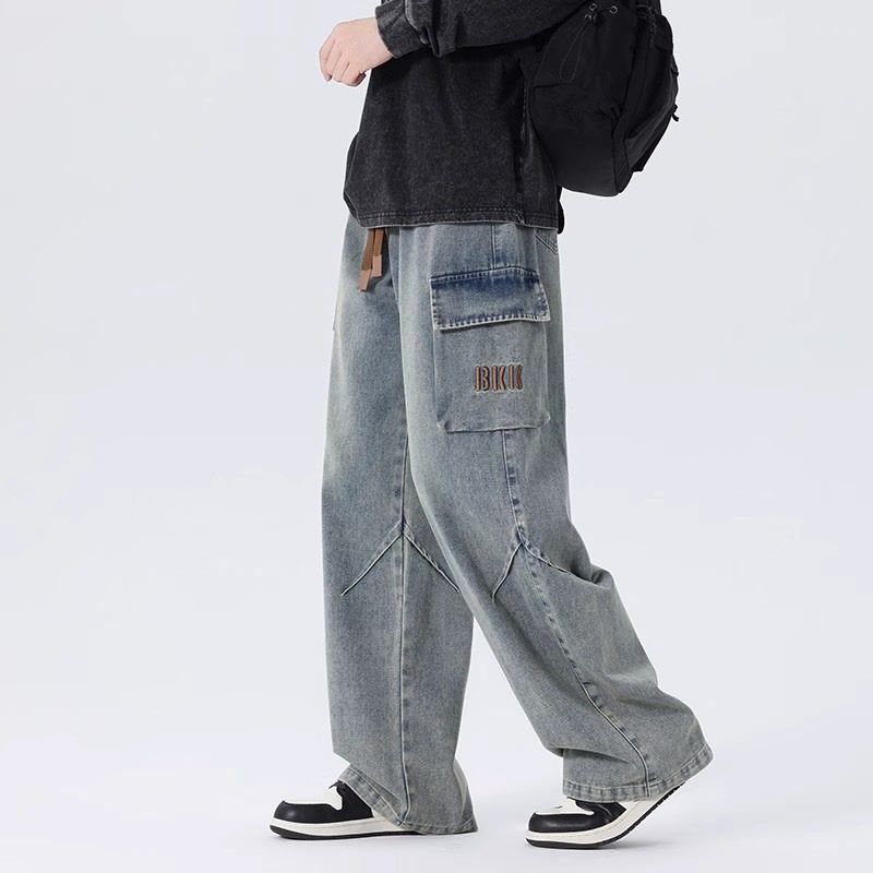 Mens 2026 Spring American Vint - Cargo Pant Wide recension och pris