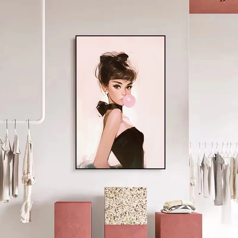 Coquette Trendy Paris Street B - Street Fashion Poster recension och pris