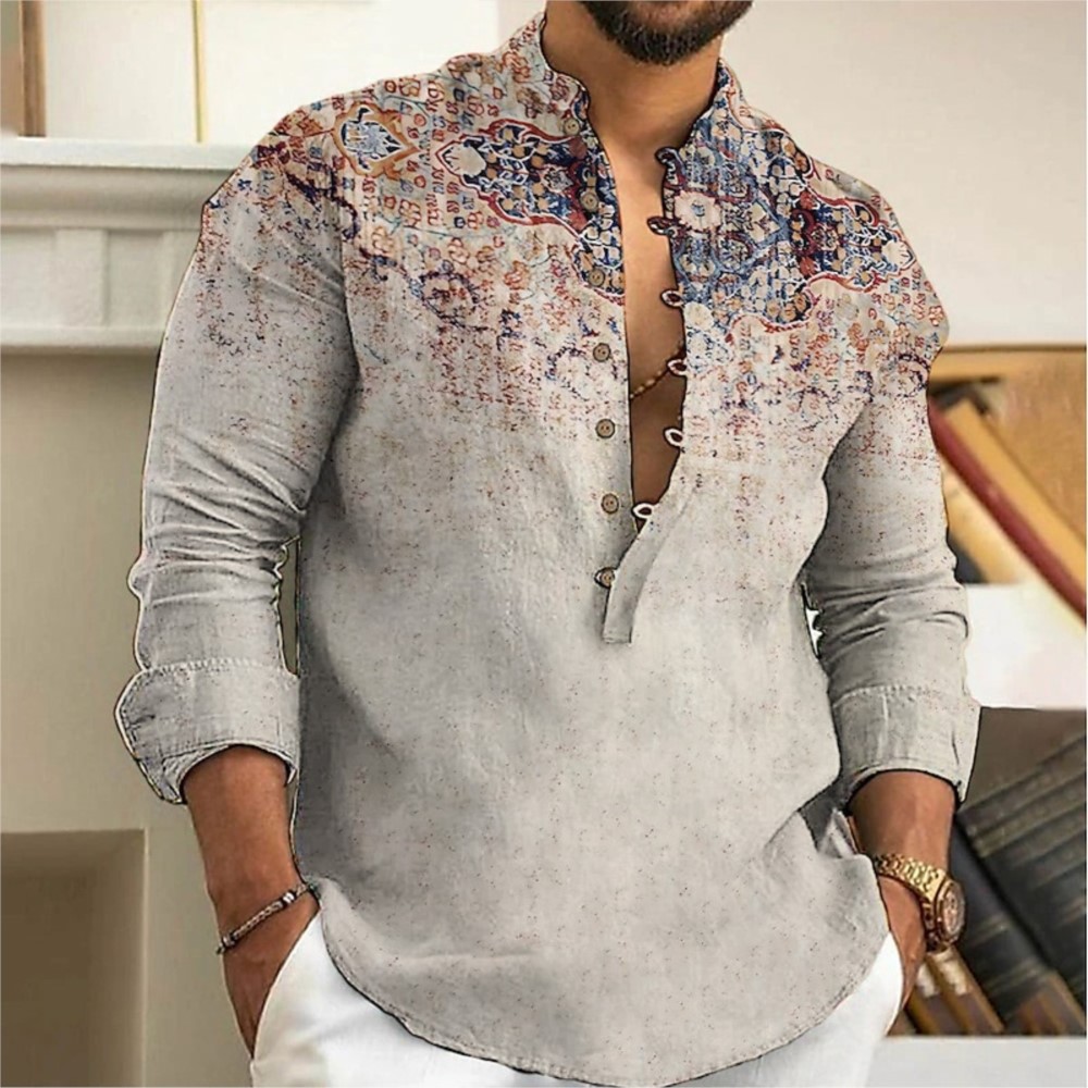 Men's Spring Muslim Men Clothi - Street Fashion Graffiti recension och pris