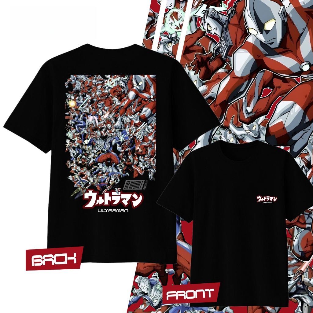 Anime Ultraman Printed Cotton  - Street Fashion Japan recension och pris
