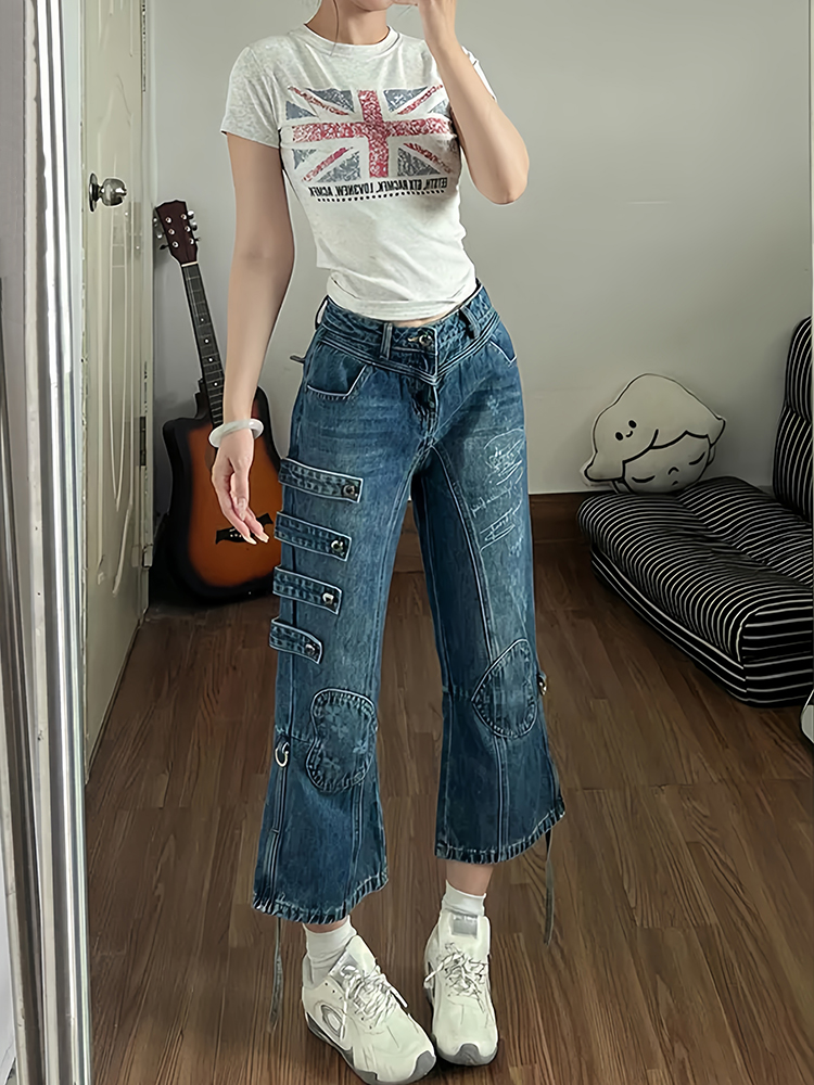 ReddaChic Women's Graffiti Pri - Cargo Pant Wide recension och pris