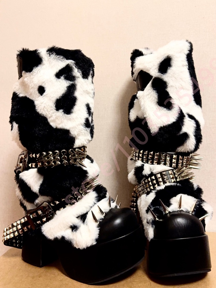 Winter Platform Cow Print Plus - Street Fashion Winter 2026 recension och pris