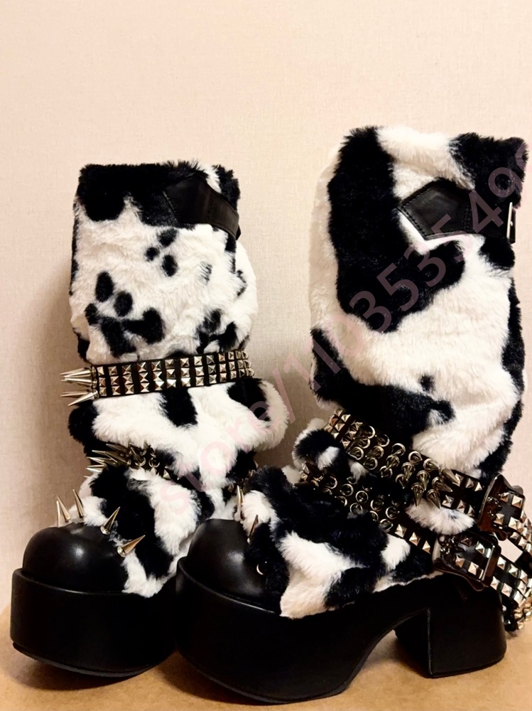 Winter Platform Cow Print Plus - Street Fashion Winter 2026 recension och pris