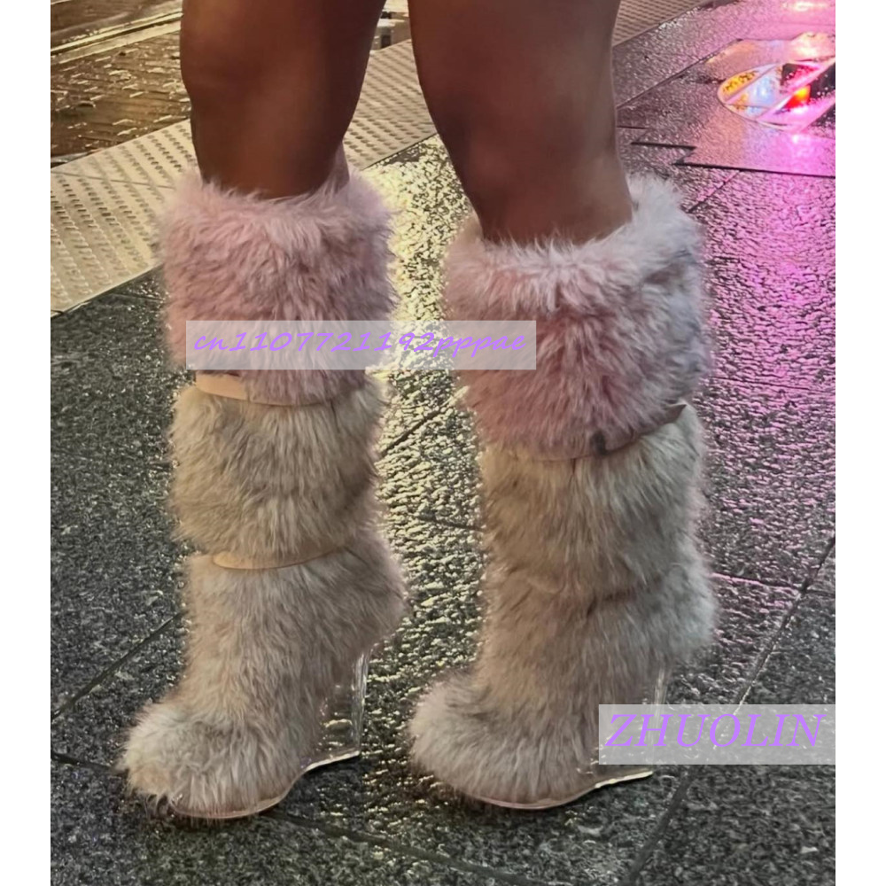 Winter Gradient Furry Transpar - Street Fashion Trends recension och pris