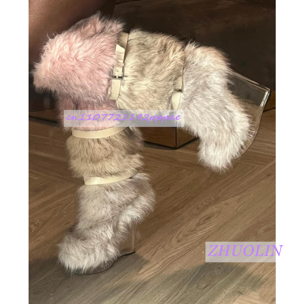 Winter Gradient Furry Transpar - Street Fashion Trends recension och pris