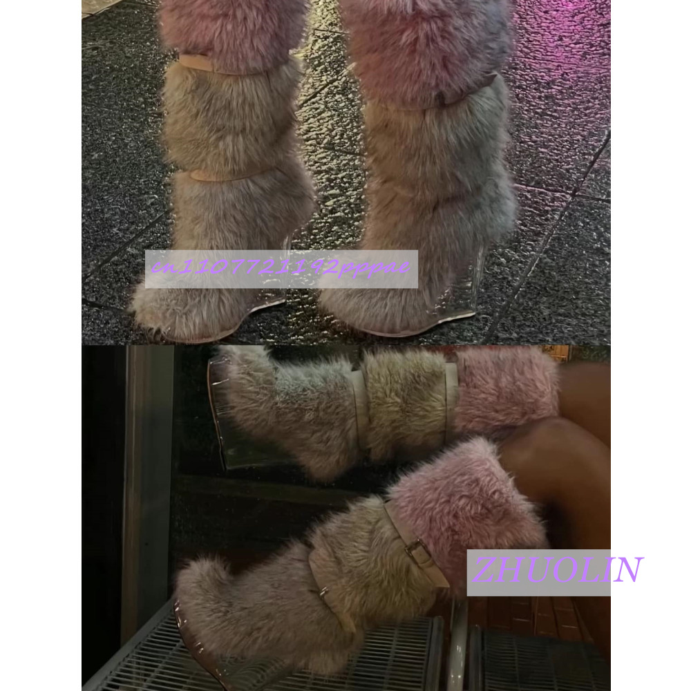 Winter Gradient Furry Transpar - Street Fashion Trends recension och pris