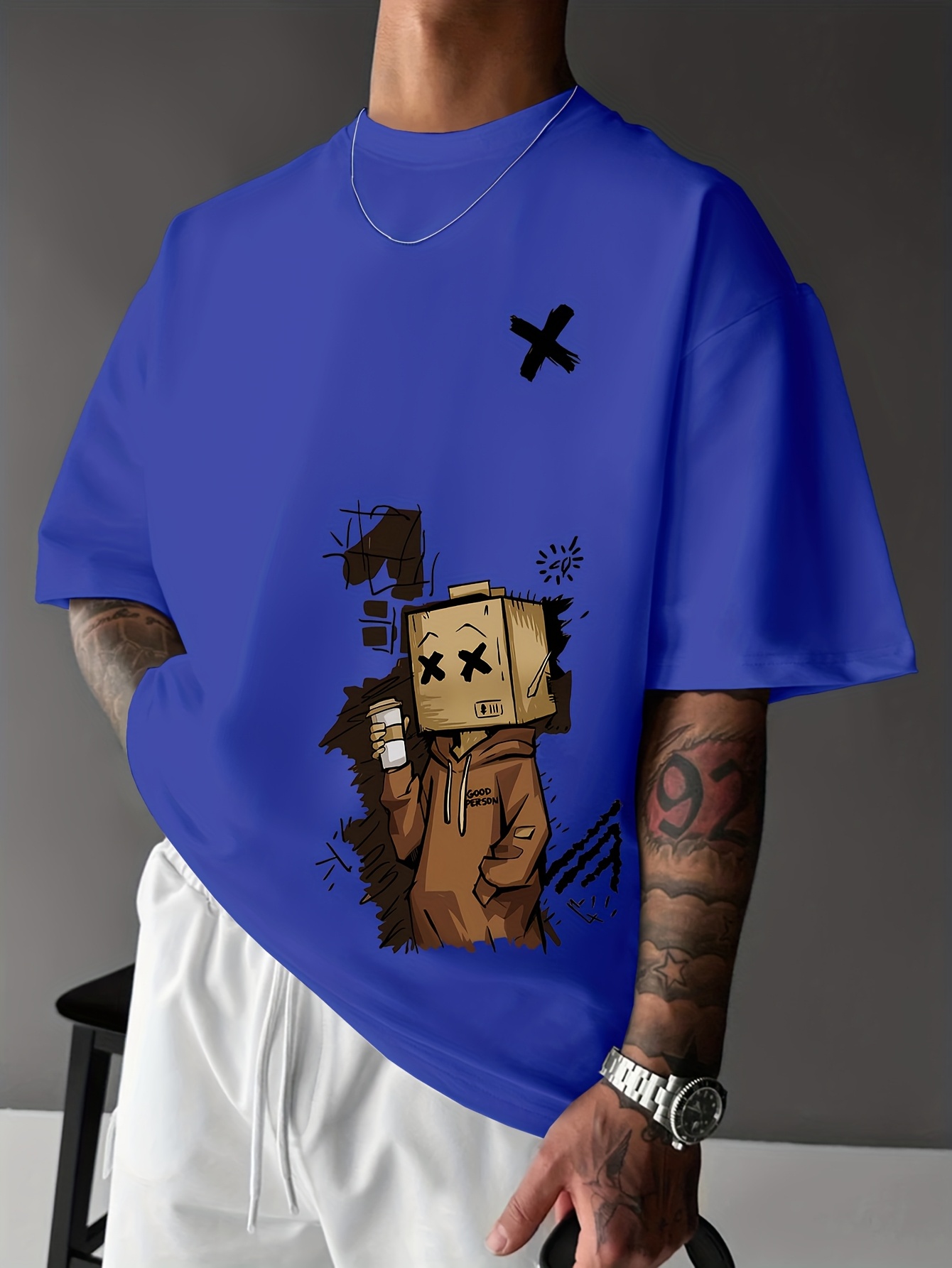 European and American Summer M - Street Fashion Graffiti recension och pris