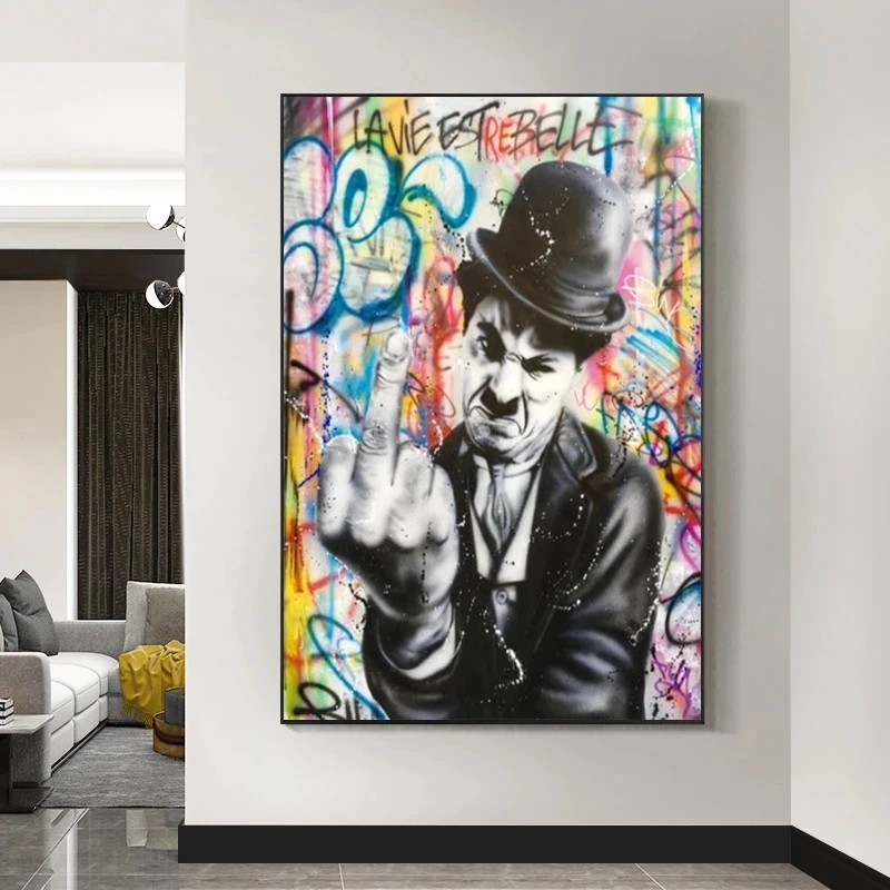 Modern Street Pop Art Mural Ba - Street Fashion Poster recension och pris