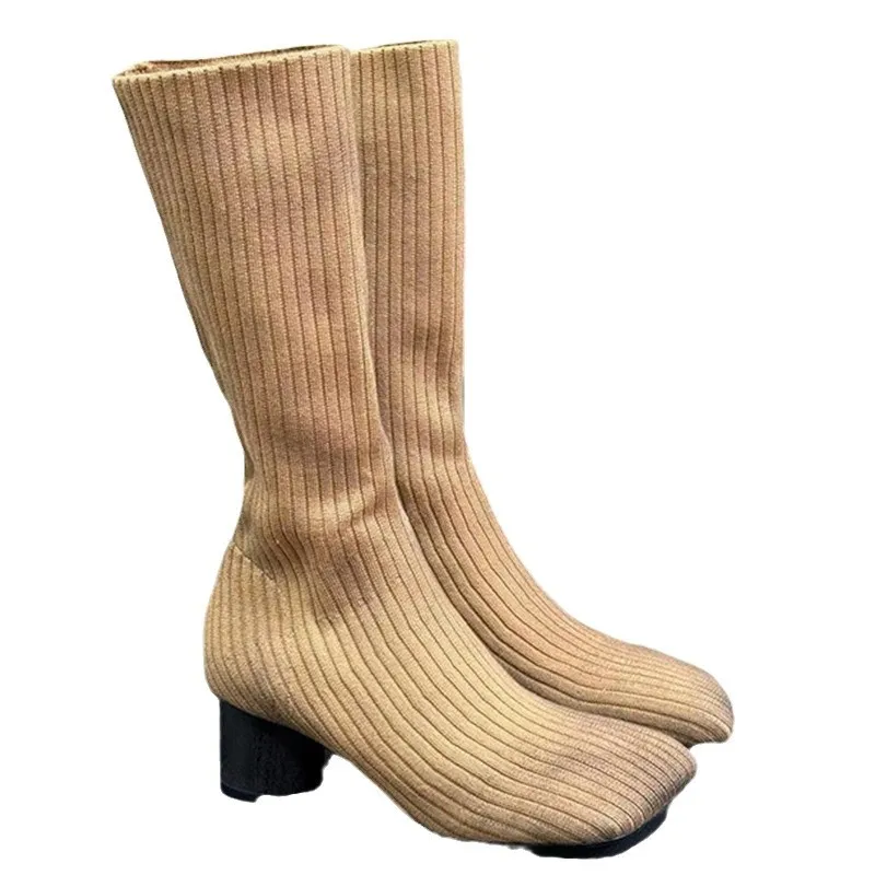 Pointed Elastic High Heel Sock - Street Fashion Rome 2025 recension och pris