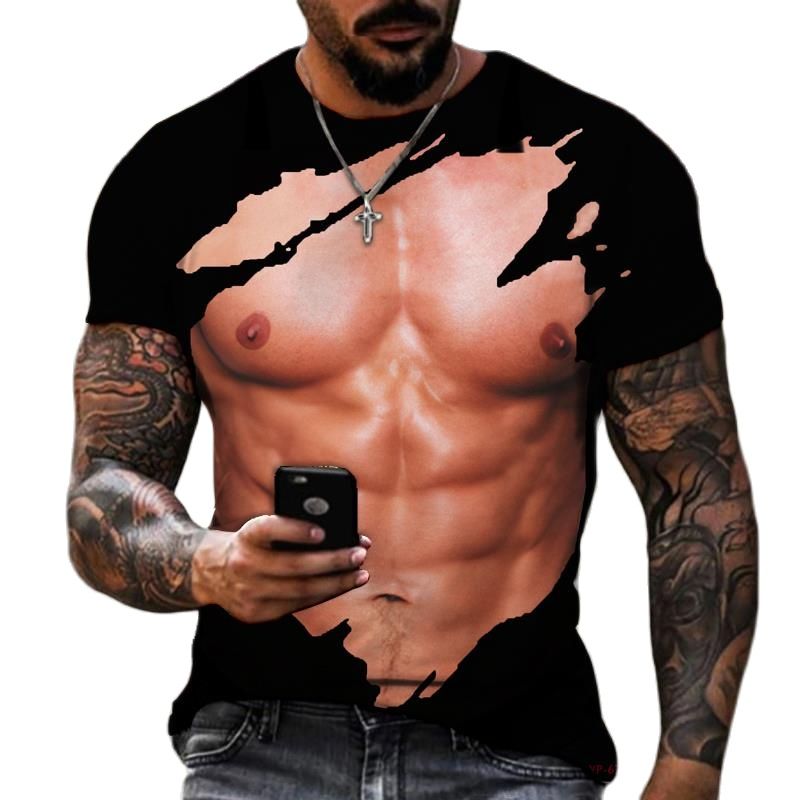 Summer Fashion Men's 3D Printe - Street Fashion Guys recension och pris