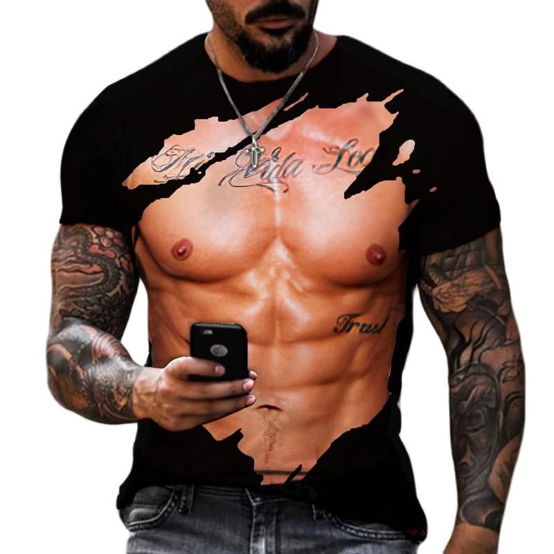 Summer Fashion Men's 3D Printe - Street Fashion Guys recension och pris