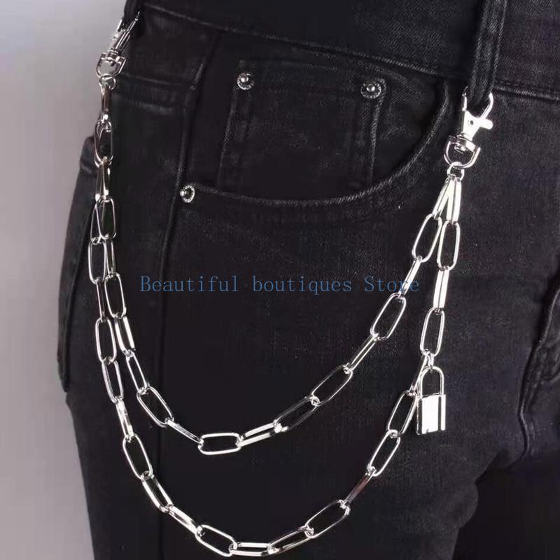 U4LF 6pcs Pants Chain Women Mu - Street Fashion Reference recension och pris