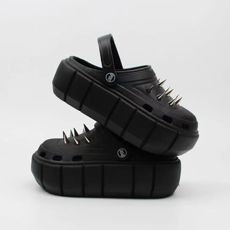 Y2K style Rivet Hole Shoes Wom - Street Fashion Trends recension och pris