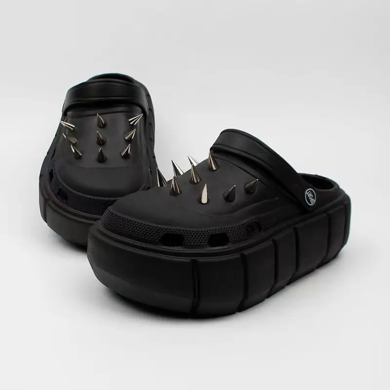 Y2K style Rivet Hole Shoes Wom - Street Fashion Trends recension och pris