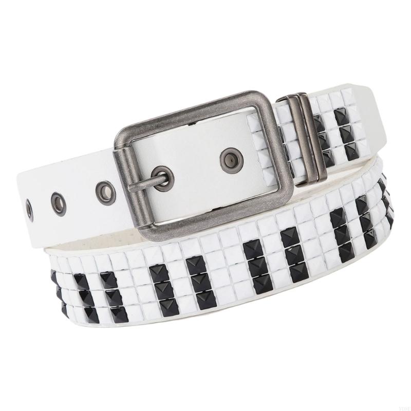 Piano Rivets Decorative Belt W - Street Fashion Reference recension och pris