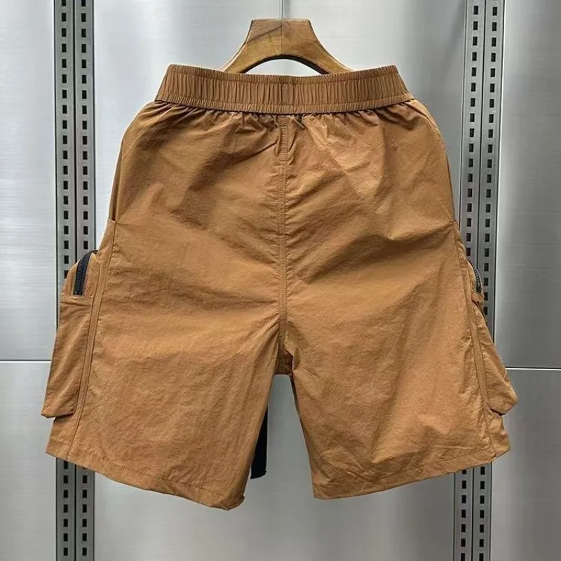 Solid Mens Cargo Shorts Loose  - Cargo Pant Wide recension och pris