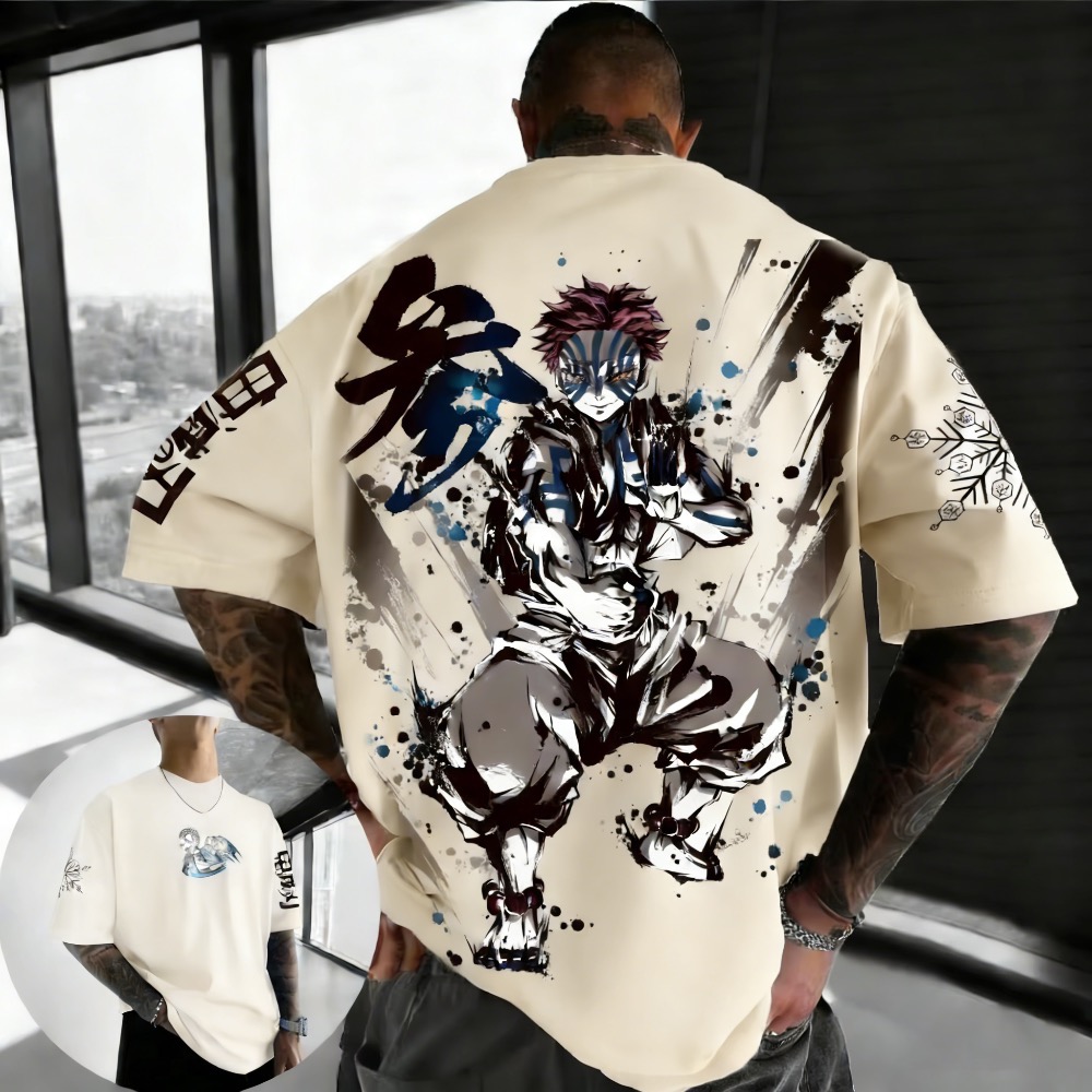 Summer Plus Size Demon Slayer  - Street Fashion Japan recension och pris