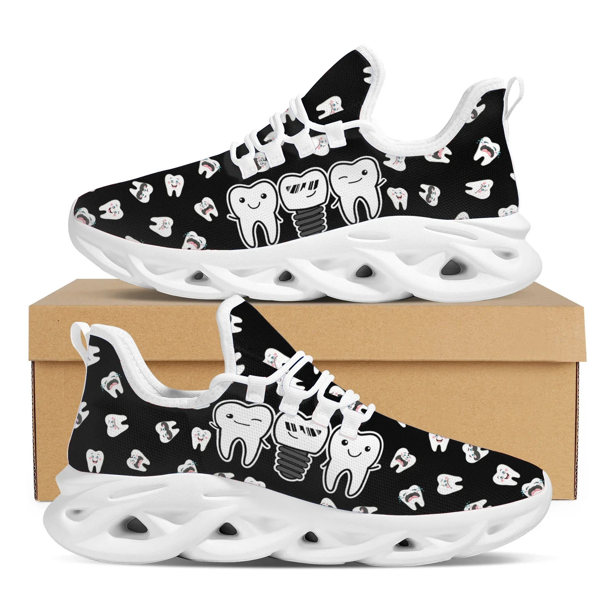 Gradient Cute Crown Tooth Prin - Street Fashion Trends recension och pris