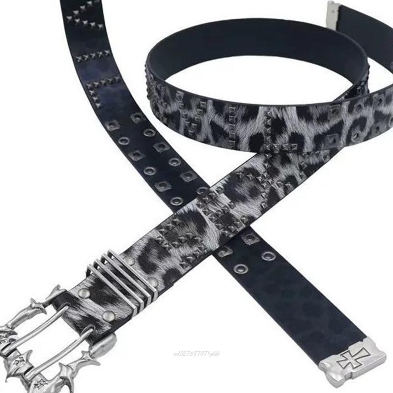 X5XA Cool Gray Leopard Print P - Street Fashion Reference recension och pris