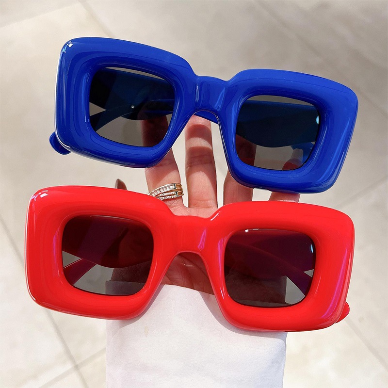 New Women Square Sunglasses Fe - Street Fashion Photo recension och pris