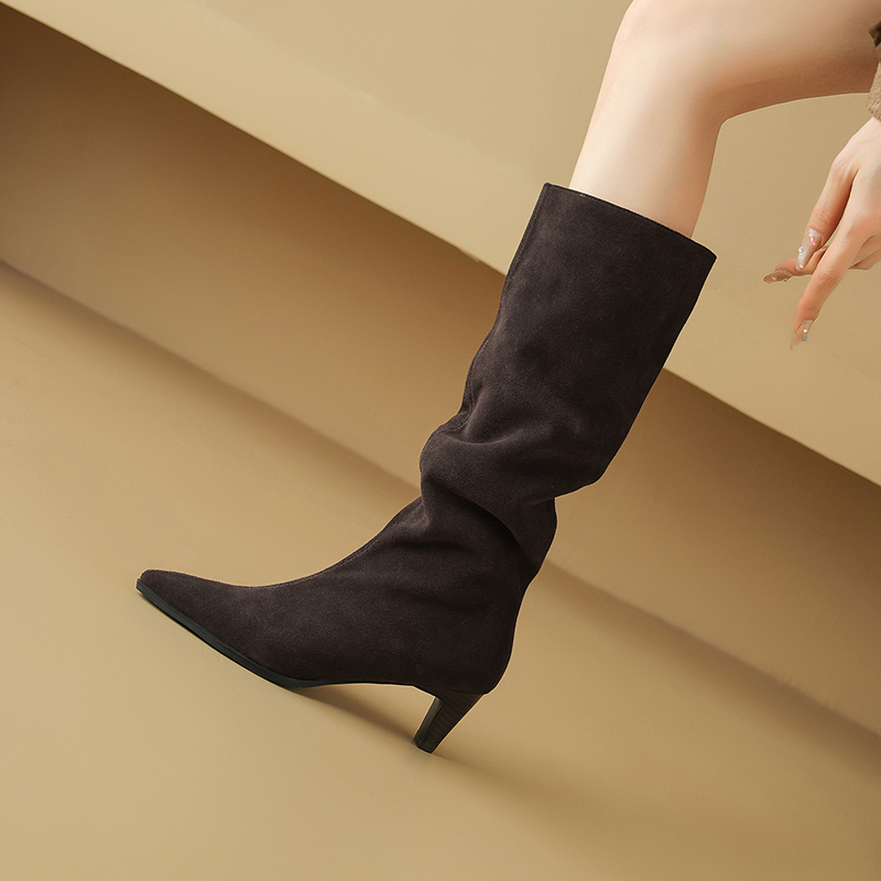 2025 New Women Shoes Knee High - Street Fashion Rome 2025 recension och pris