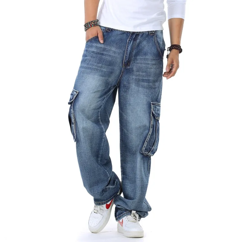 Mens Baggy Jeans Spring and Au - Street Fashion Guys recension och pris