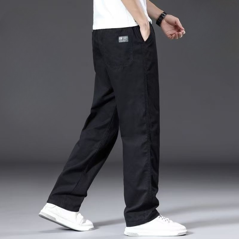 Mens 2026 Summer Thin Pure Cot - Cargo Pant Wide recension och pris