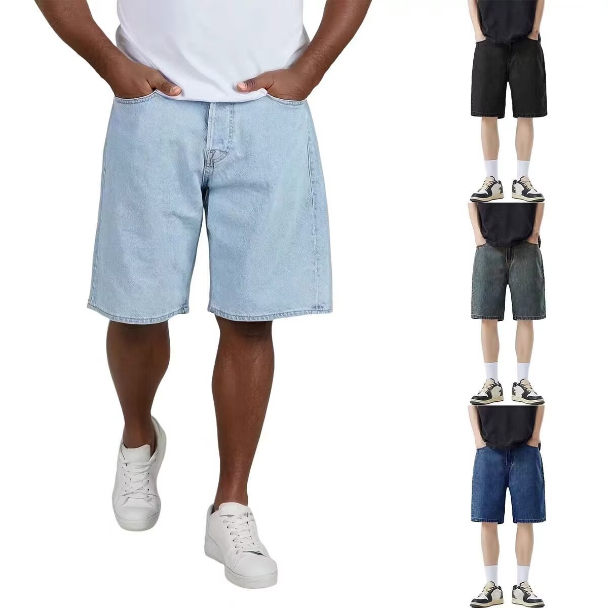 2026 New Korean Style Vintage  - Cargo Pant Wide recension och pris