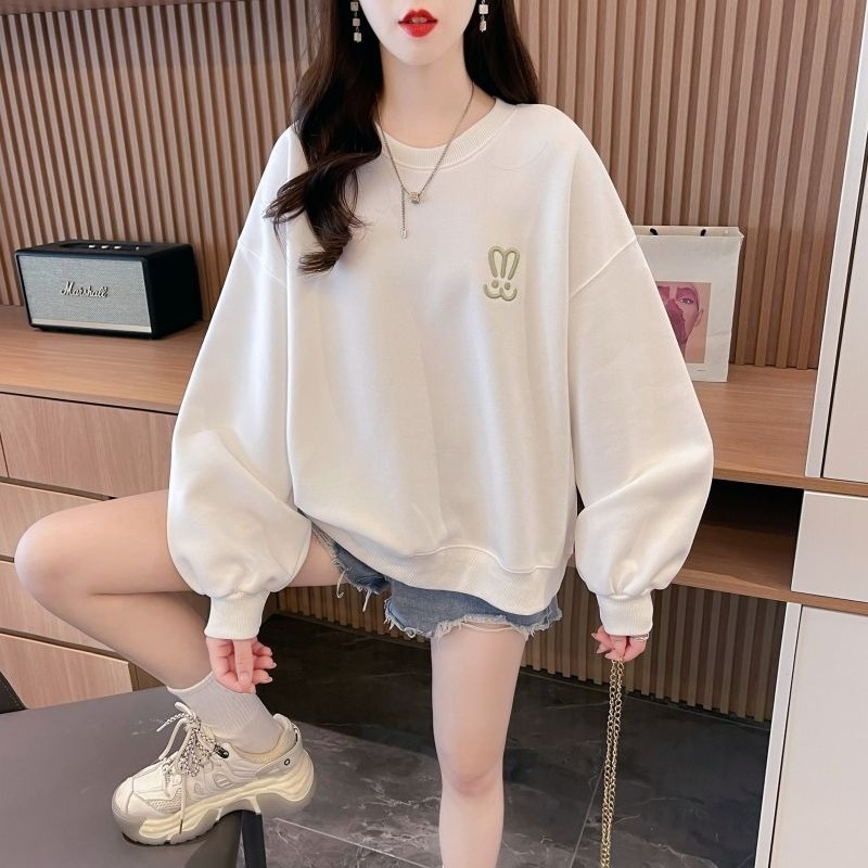 Women's Lightweight Oversized  - Oversized Crewneck Fleece recension och pris