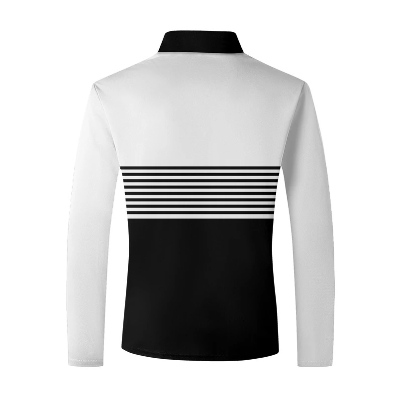 Striped pattern printed polo s - Street Fashion England recension och pris