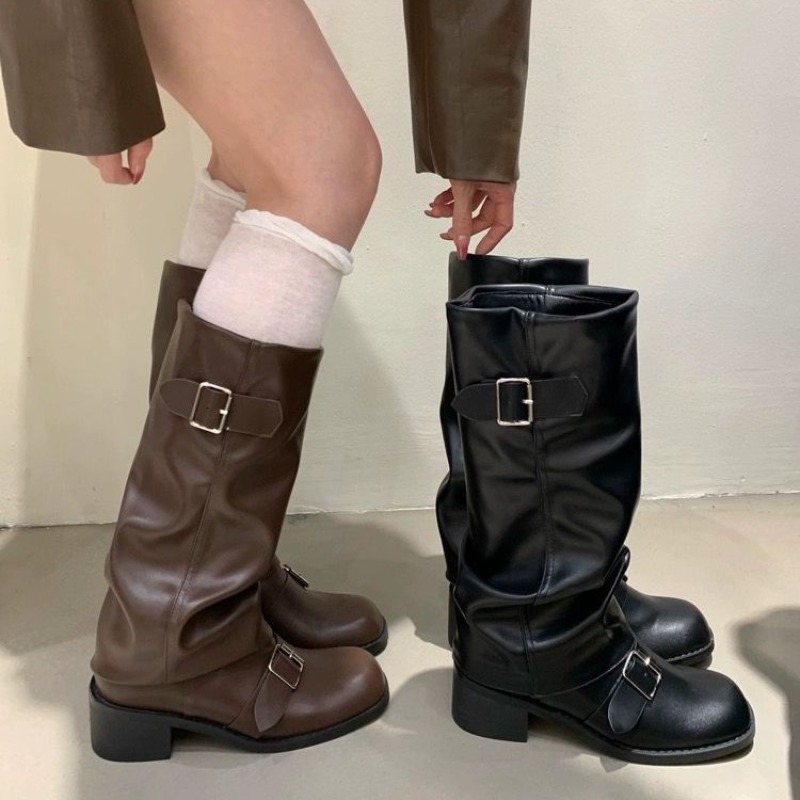 2025Woman Boots Knee High Plat - Street Fashion Trends recension och pris