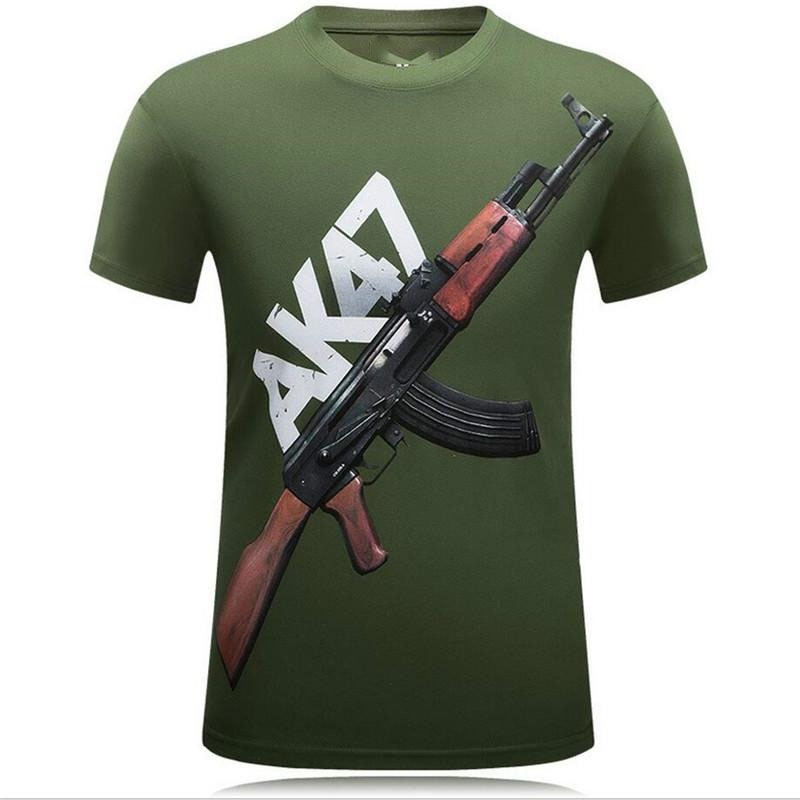 Tough Guy Style 3D Print T-shi - Street Fashion Guys recension och pris