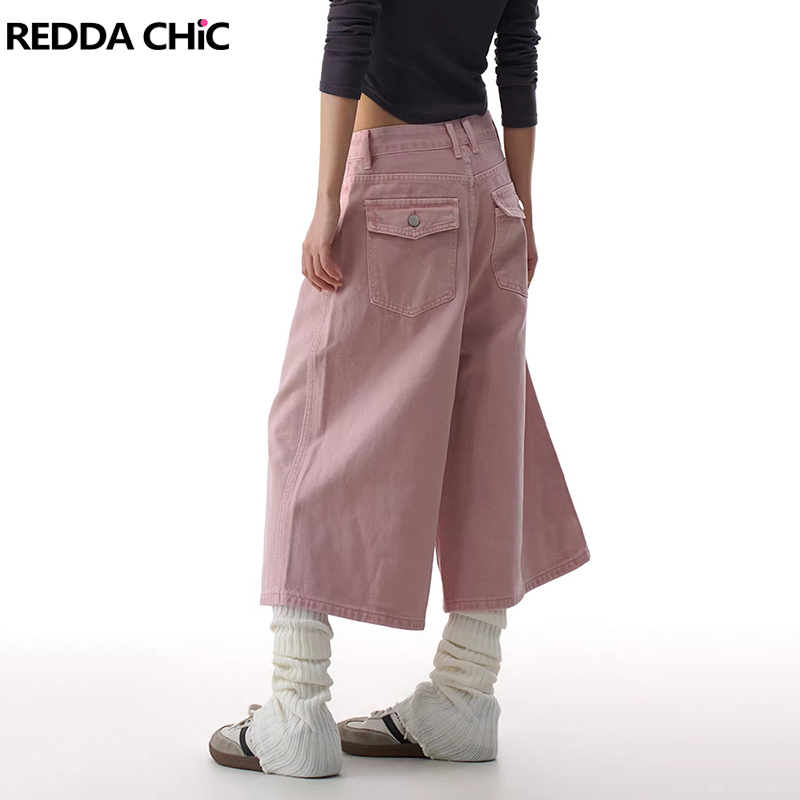REDDACHiC Pink Cargo Jean Shor - Cargo Pant Wide recension och pris