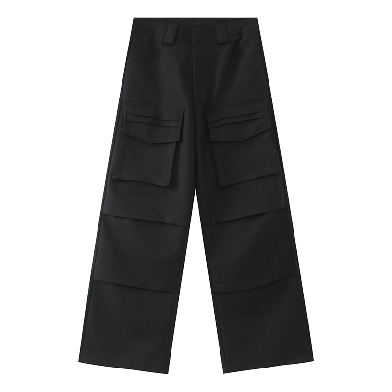 Vintage Cargo Pants Men Solid  - Cargo Pant Wide recension och pris