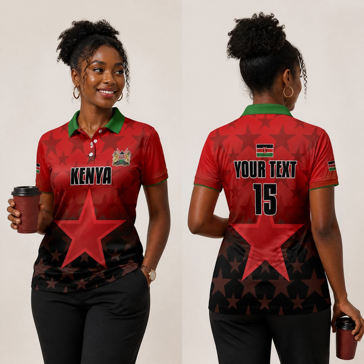 Summer Kenya Women's Polo Shir - Street Fashion Kenya recension och pris