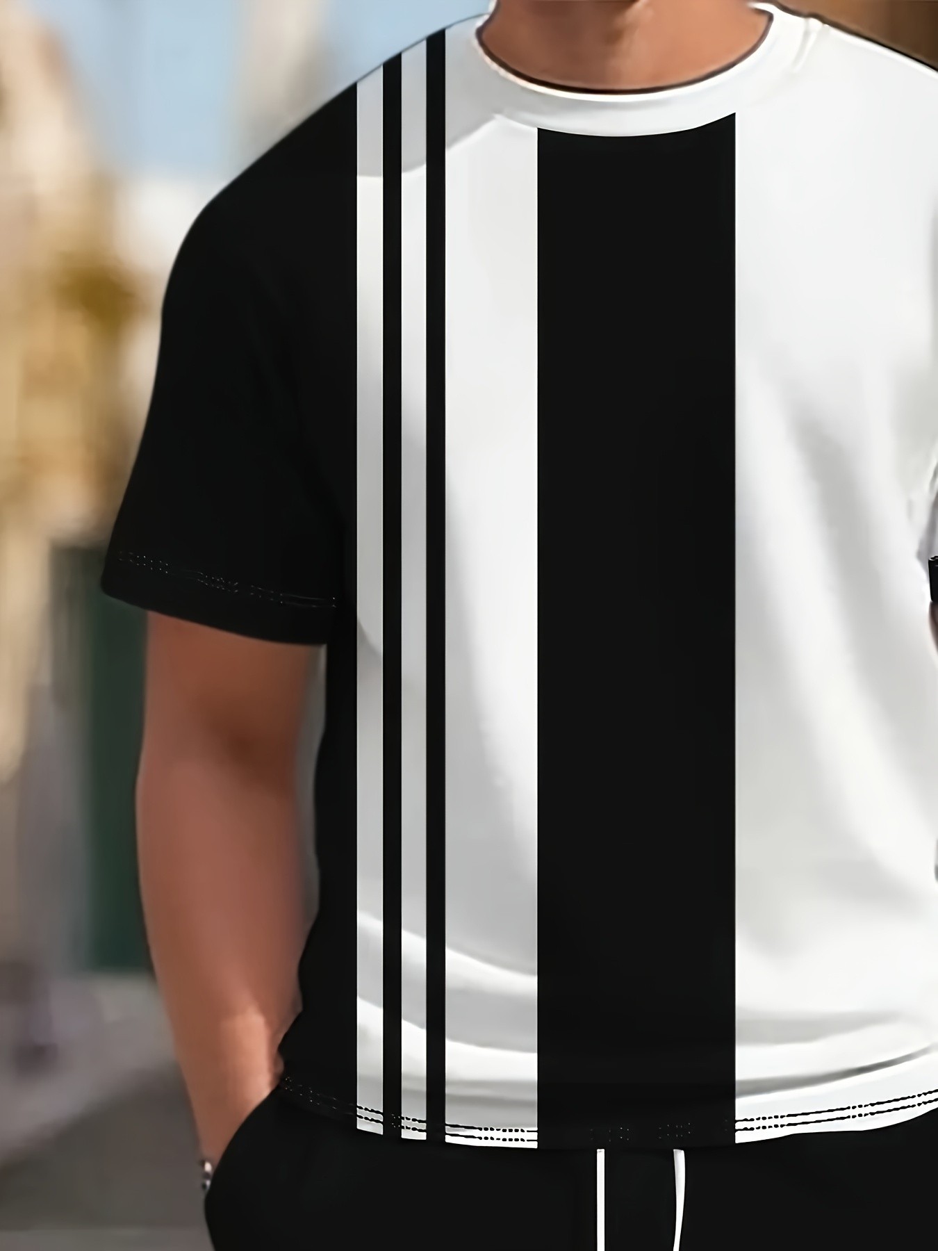2026 Summer New Men's Short-Sl - Street Fashion Summer 2026 recension och pris