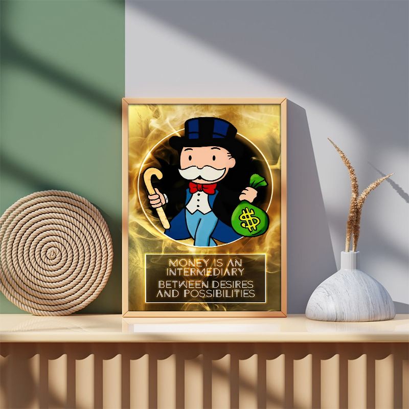 Fashion Alec Monopoly Milliona - Street Fashion Poster recension och pris