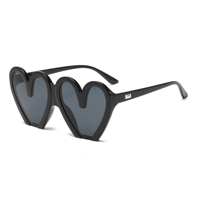 Fashion New Peach Heart Sungla - Street Fashion Photo recension och pris